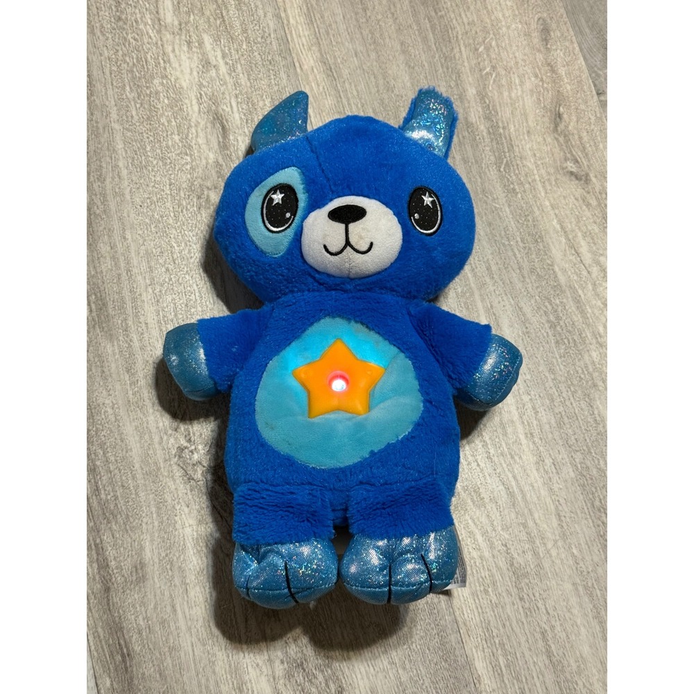 Star Belly Dream Lites Blue Puppy Plush Night Light Projector Stuffed Animal Dog